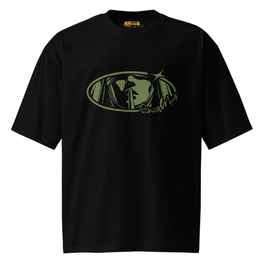 Silent Enemy Oversized Training T - Khaki Green