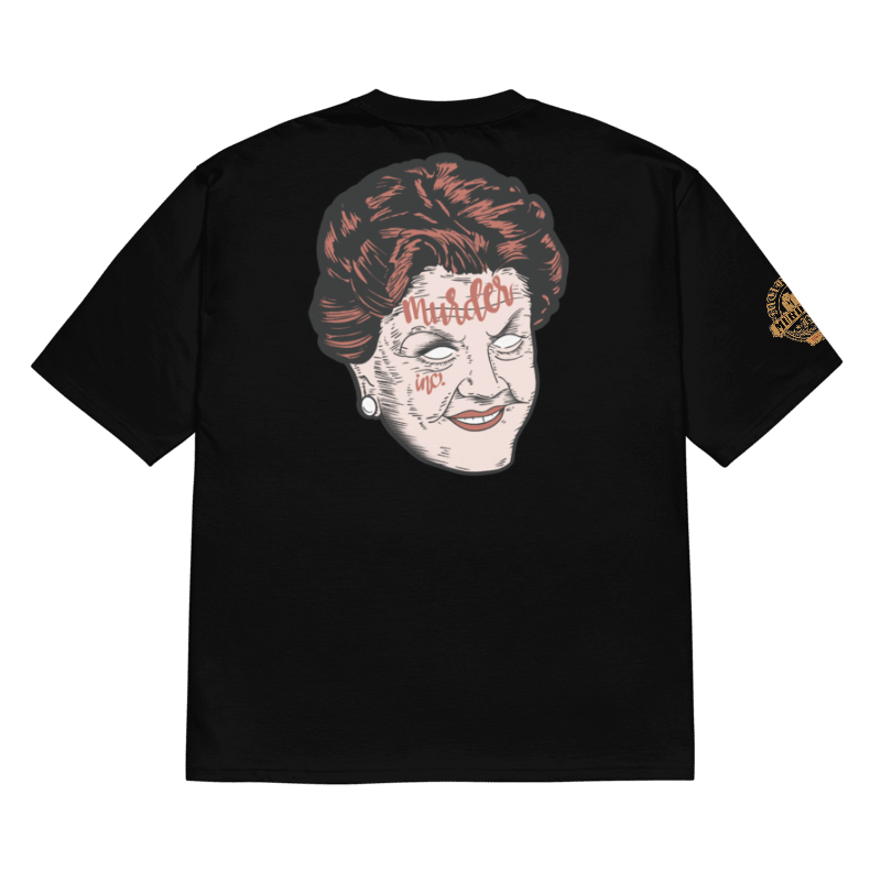 Silent Enemy x Murder Inc. Oversized “THE SILENT CLUB” Tee