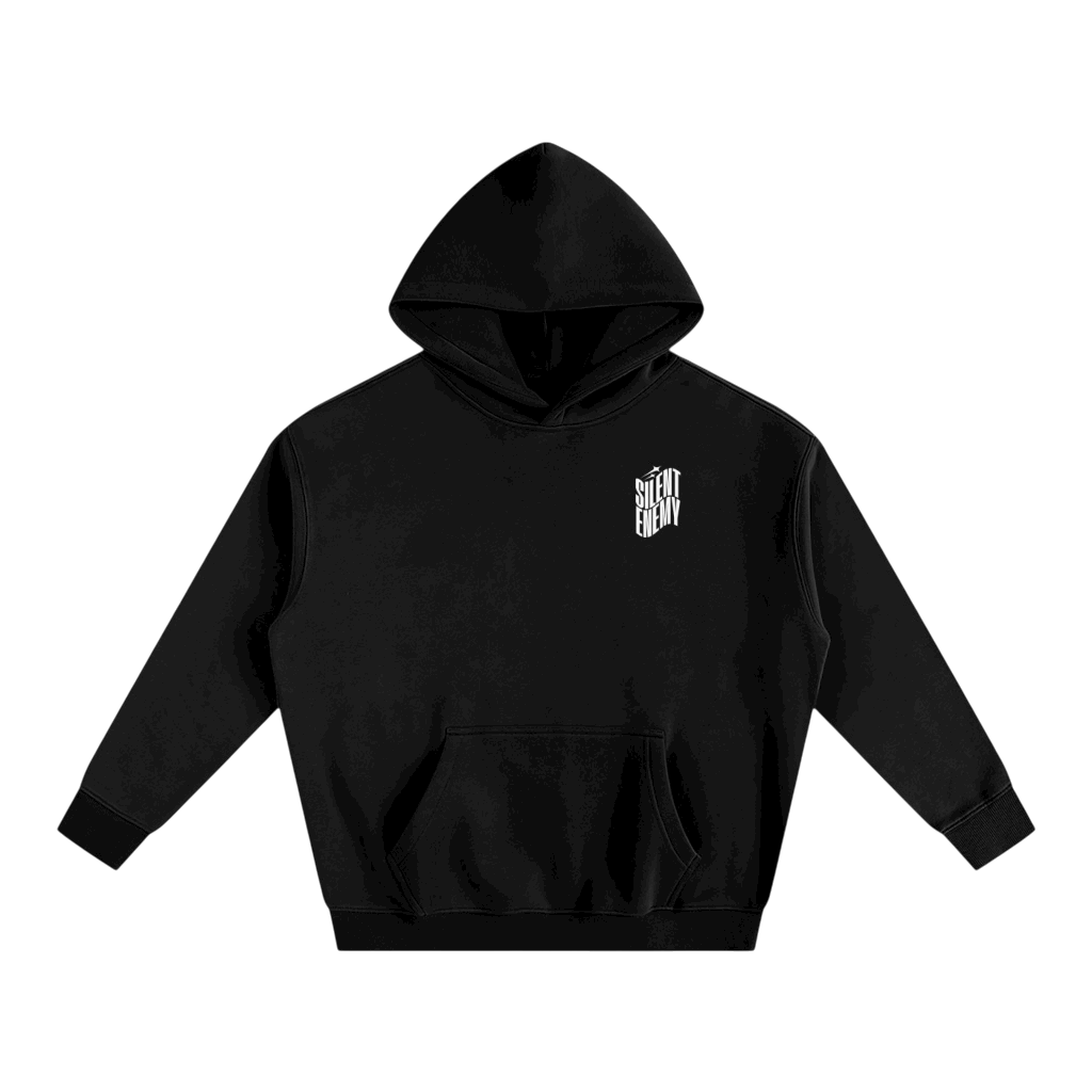 BLACK HEAVYWEIGHT WAV3 HOODIE
