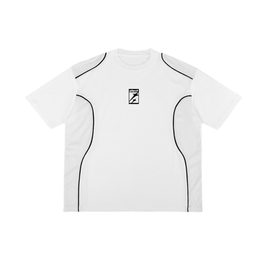 WHITE PANEL TEE