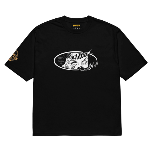 Silent Enemy x Murder Inc. Oversized “HUNTERS” Tee