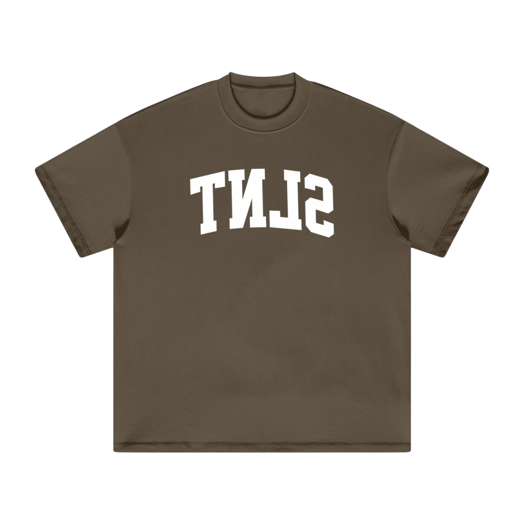 REVERSE BROWN TEE