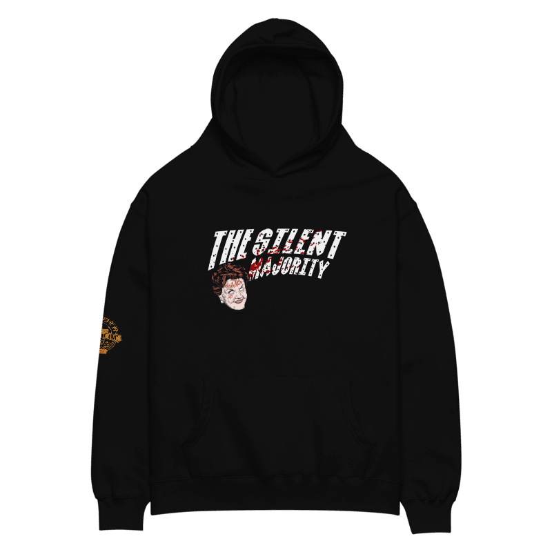 Silent Enemy x Murder Inc. Oversized “THE SILENT CLUB” Hoodie