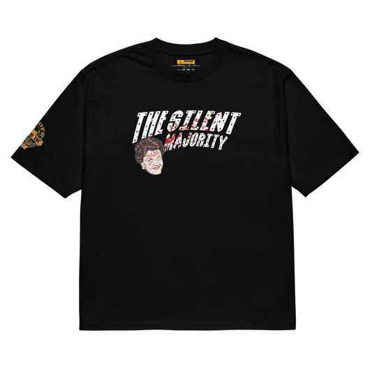 Silent Enemy x Murder Inc. Oversized “THE SILENT CLUB” Tee