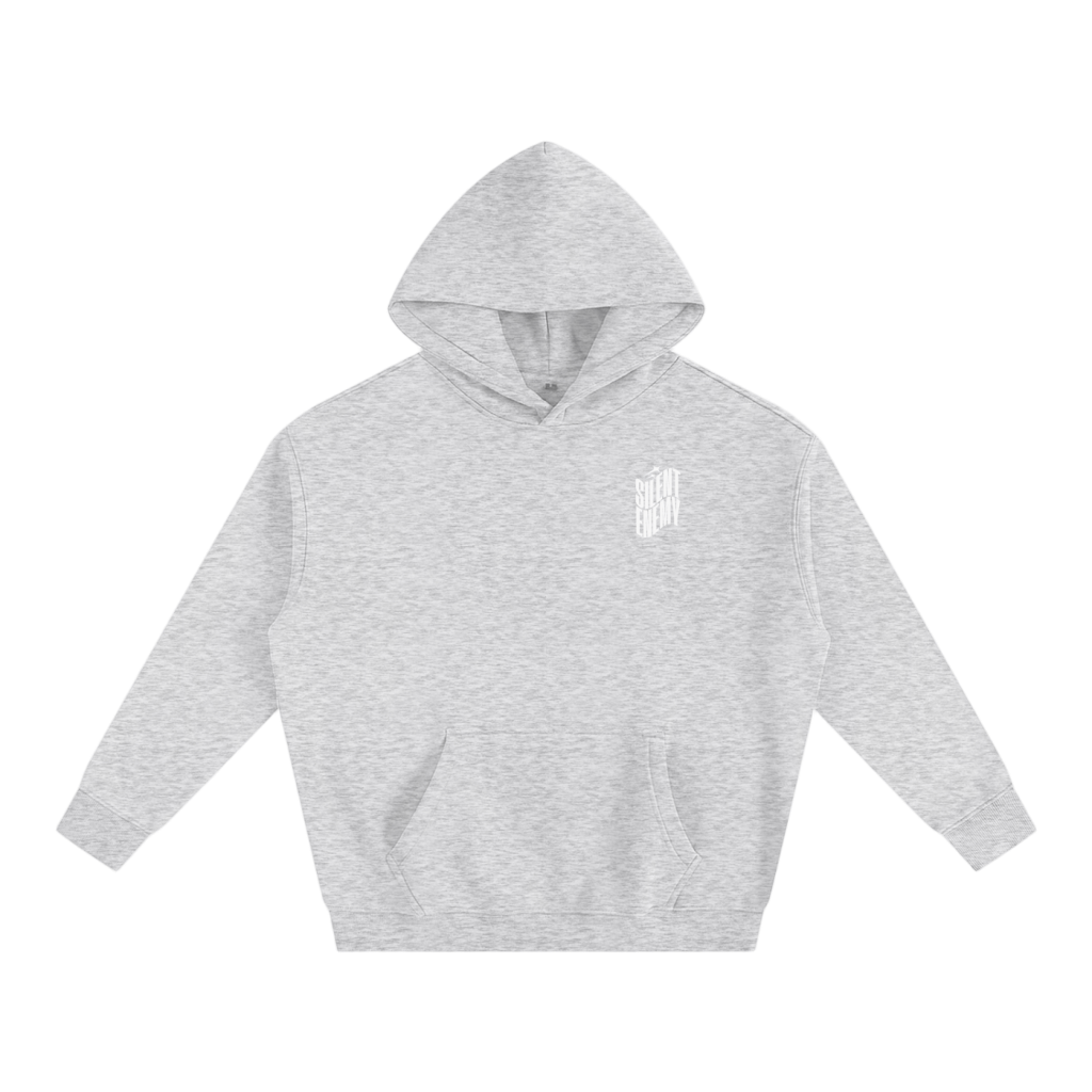 GREY HEAVYWEIGHT WAV3 HOODIE